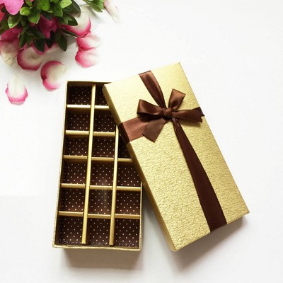 Cajas para chocolates con bandeja tipo blíster